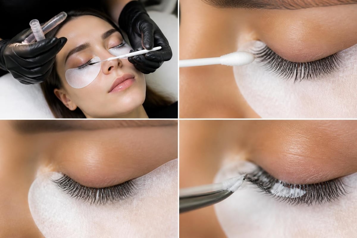 Extension Lash Remover: Professional Guide 2026 3 Proper lash remover application