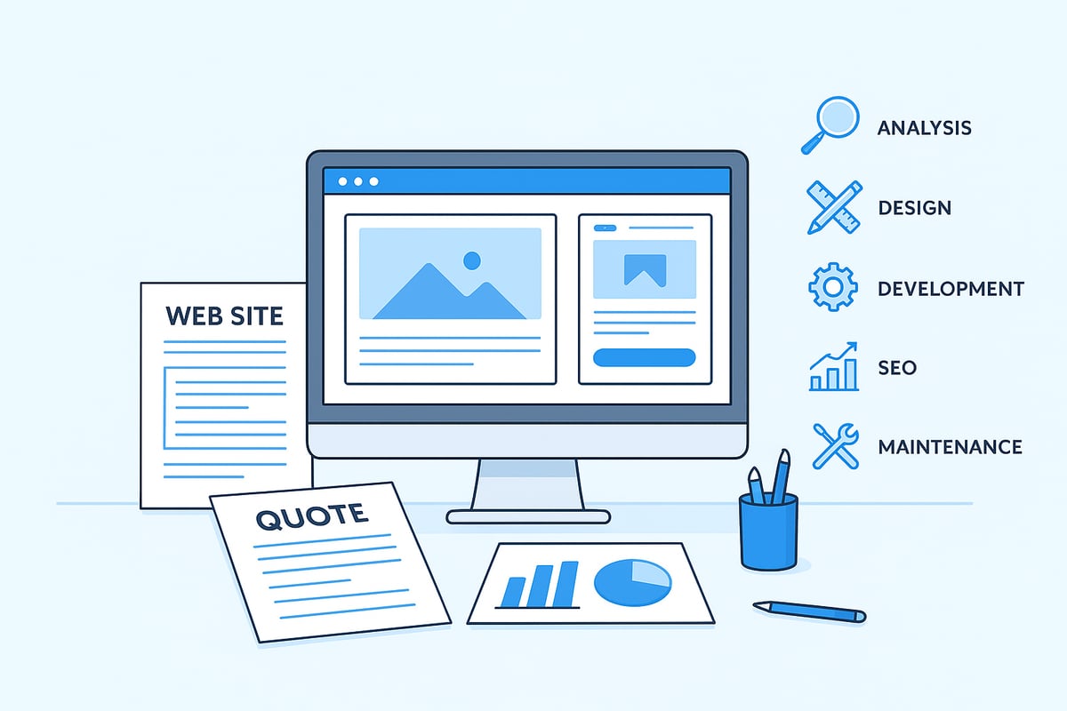 Le Voci di un Preventivo Sito Web: Analisi Dettagliata