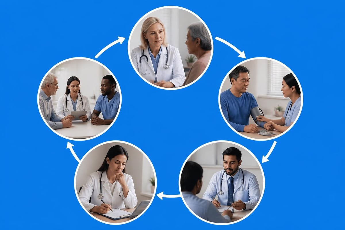 Chronic disease management workflow