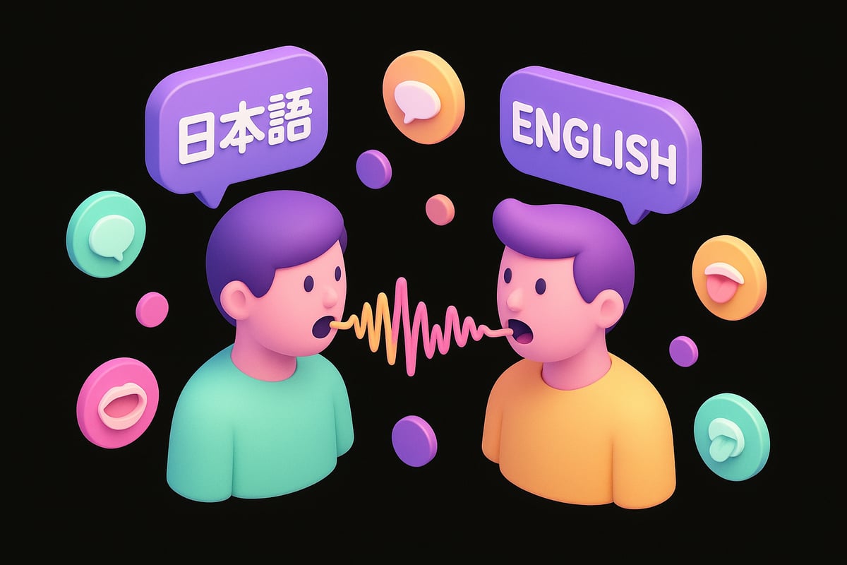 英語発音が難しいと感じる理由と日本語との違い