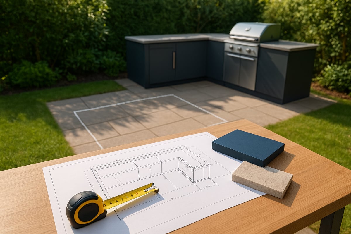 Planning Your Small L Shaped Outdoor Kitchen: Step-by-Step