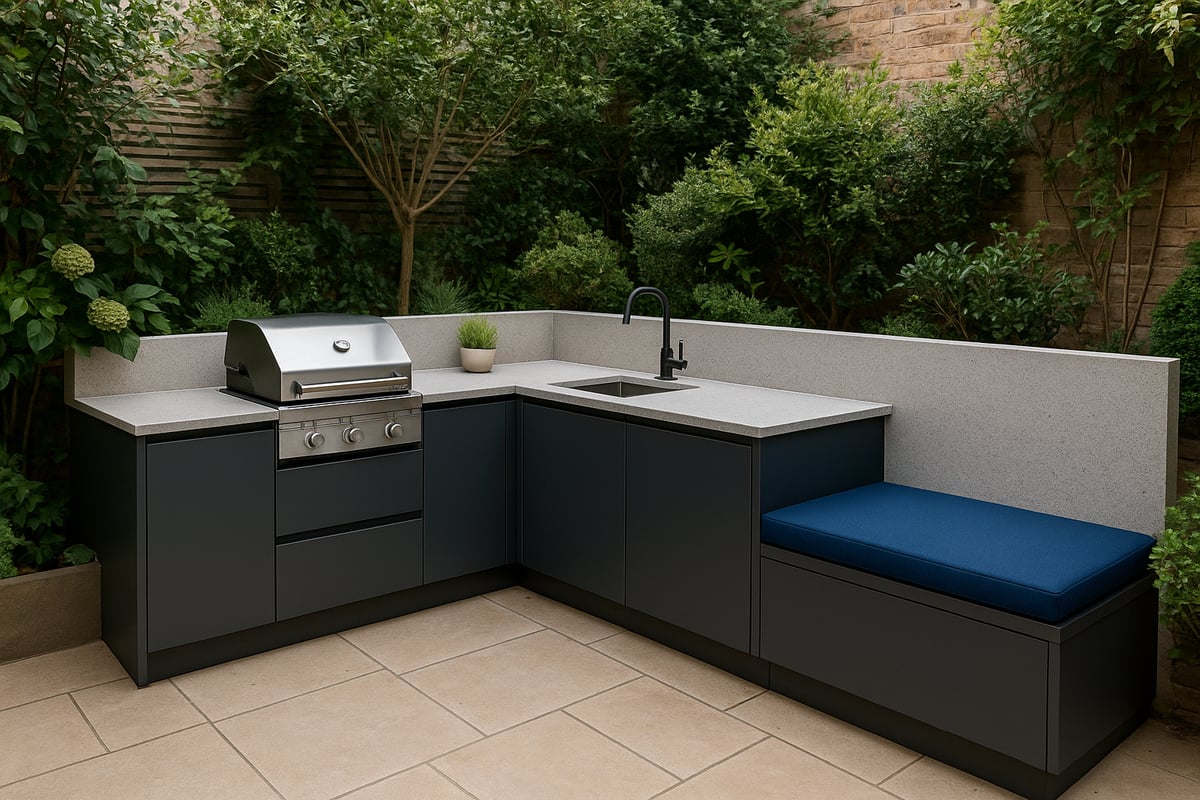 Why Choose a Small L Shaped Outdoor Kitchen?