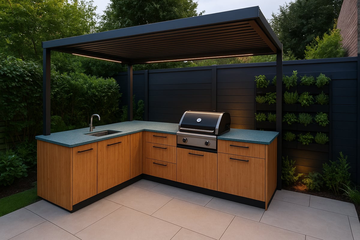 2026 Design Trends for Small L Shaped Outdoor Kitchens