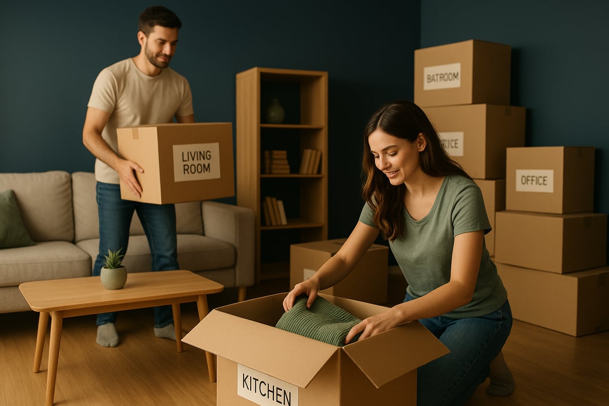 Paso 4: Mudanza y organización del apartamento