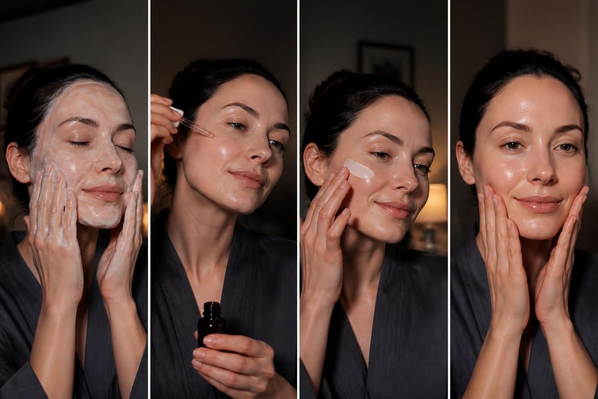 Skincare layering order
