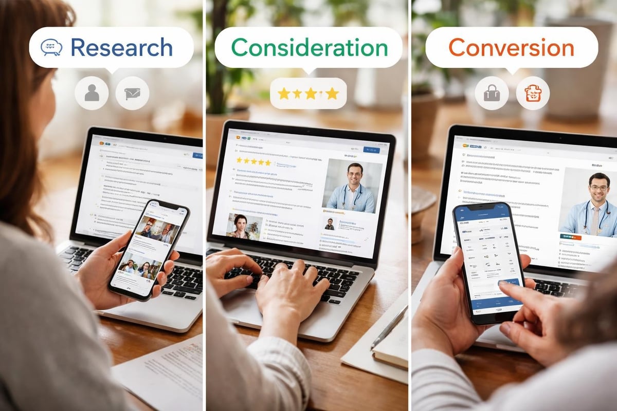 Patient journey touchpoints