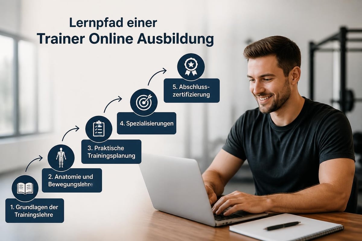 Modularer Aufbau einer Online-Trainerausbildung