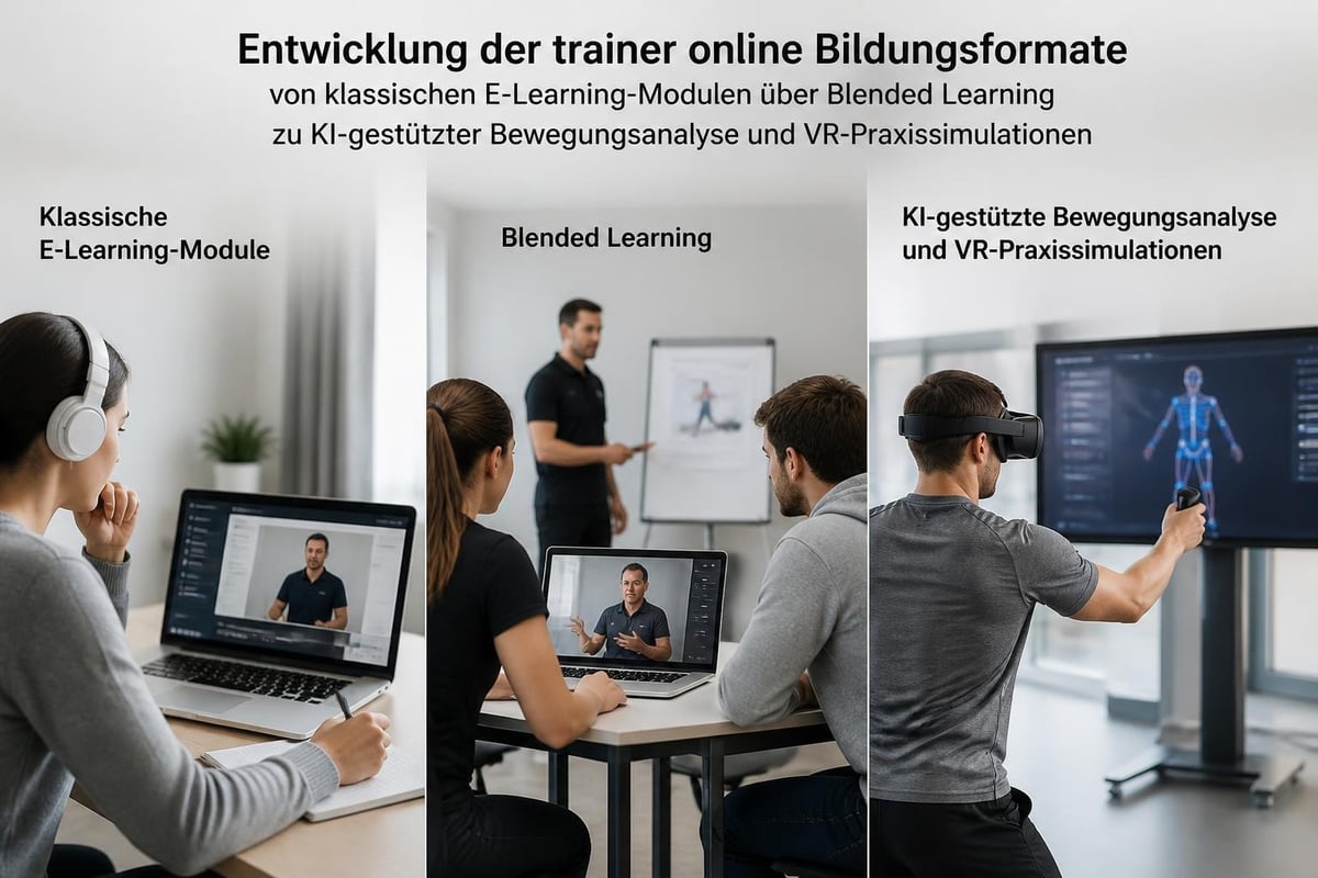 Zukunft der Online-Trainerausbildung