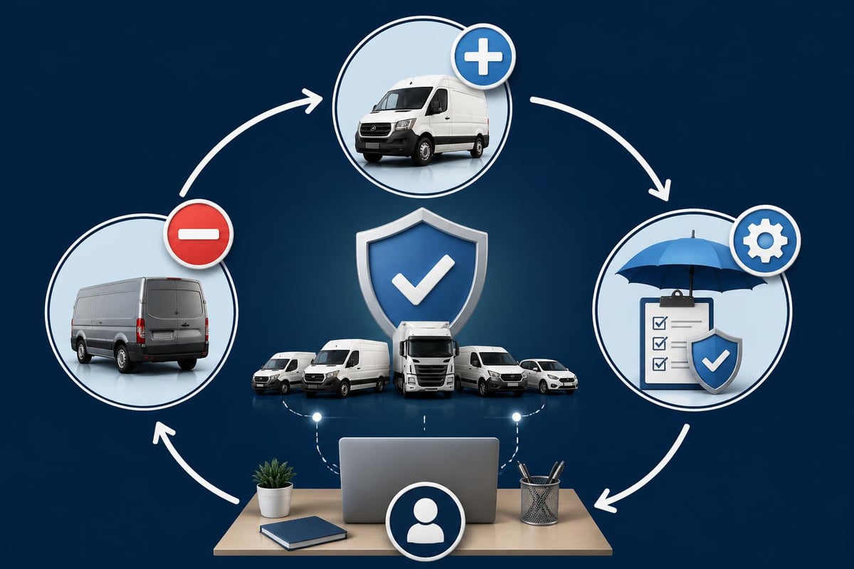 Proceso de gesti&oacute;n de flota vehicular