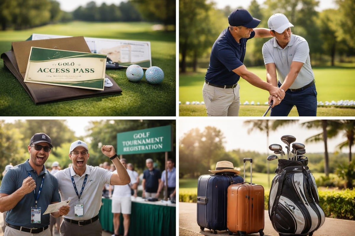 Golf experience gifts
