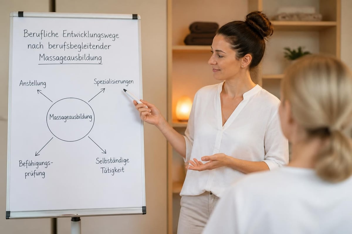 Karriereentwicklung Massage