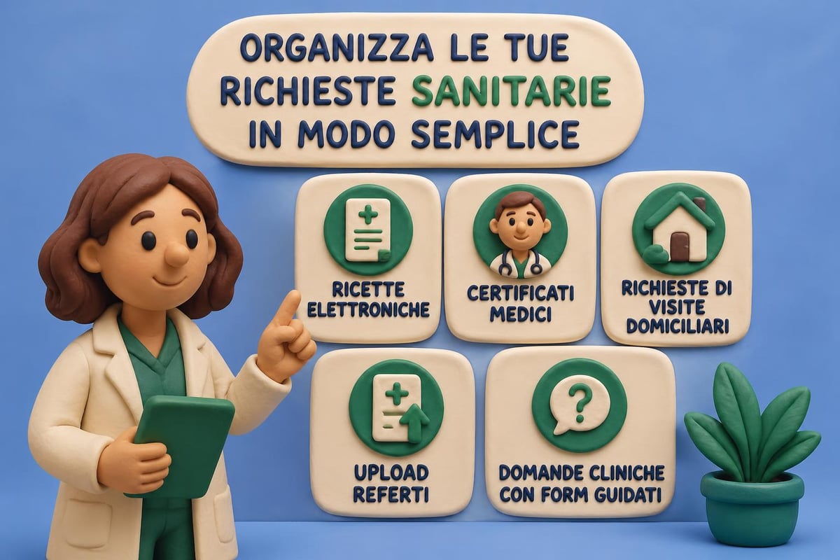 Flusso richieste sanitarie digitali