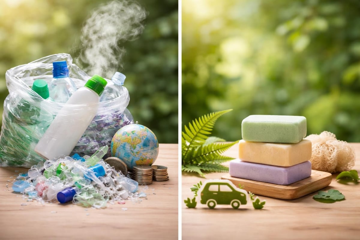 Plastikfrie alternativer til badev&aelig;relset