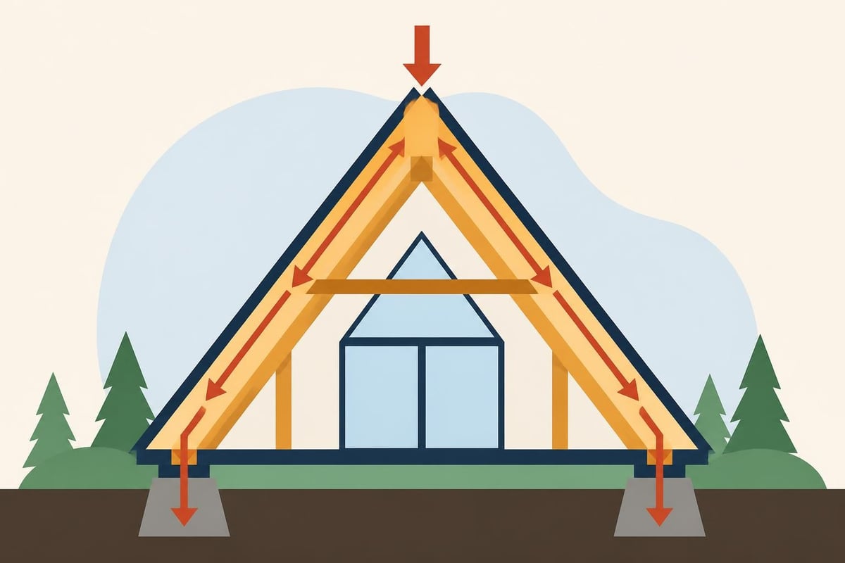 A-frame structural geometry