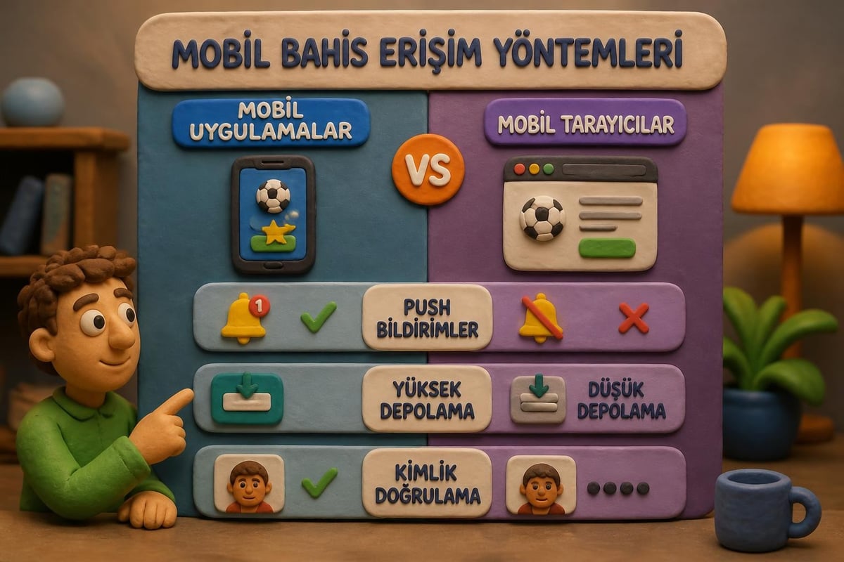 Mobil bahis platform türleri
