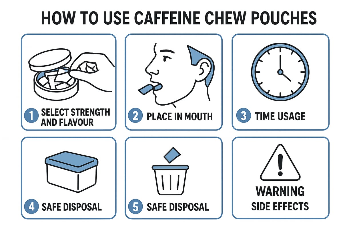 How to Use Caffeine Chew Pouches: Step-by-Step Guide