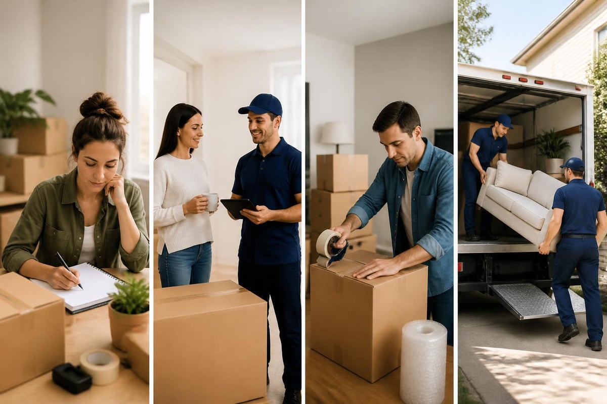 Moving day preparation