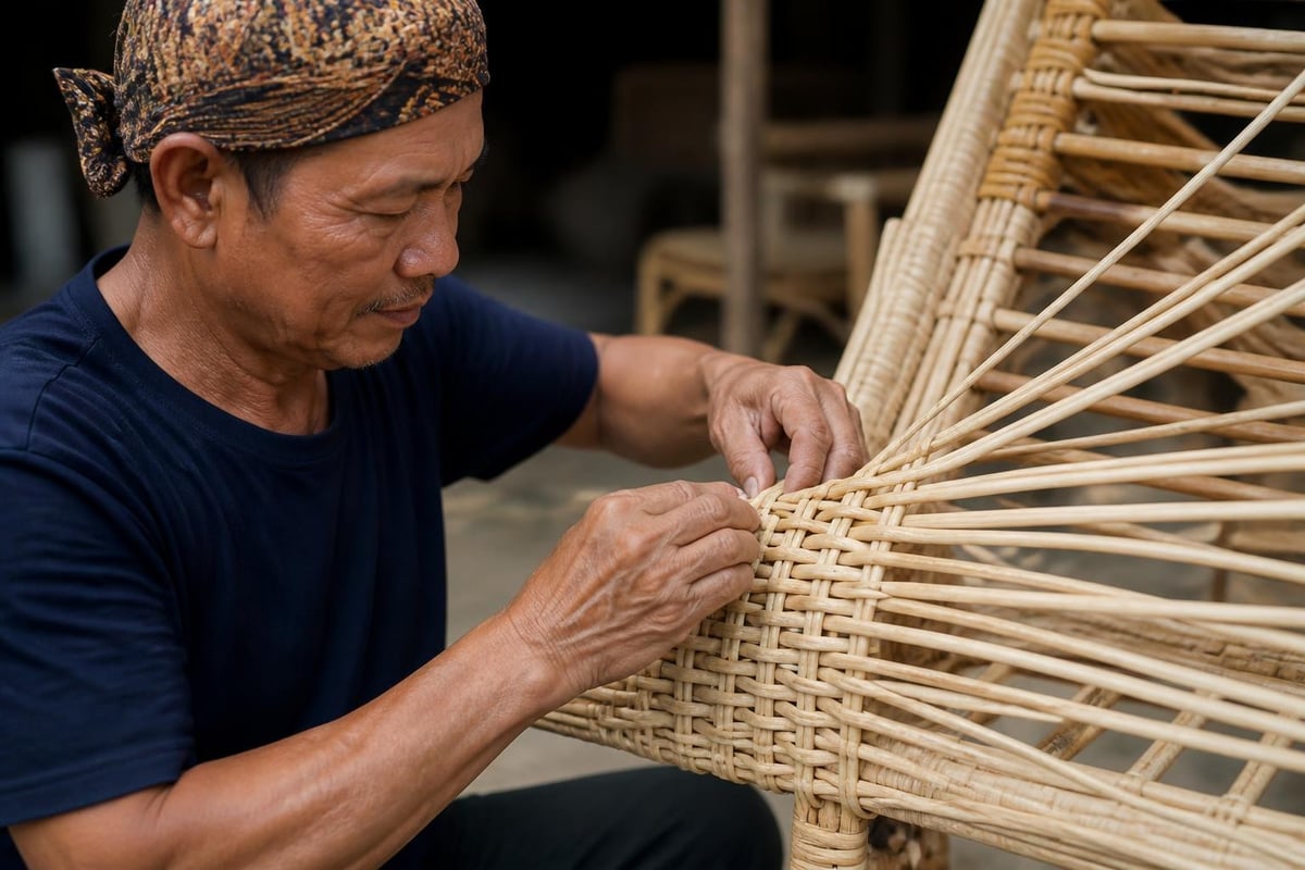 Artisan weaving techniques