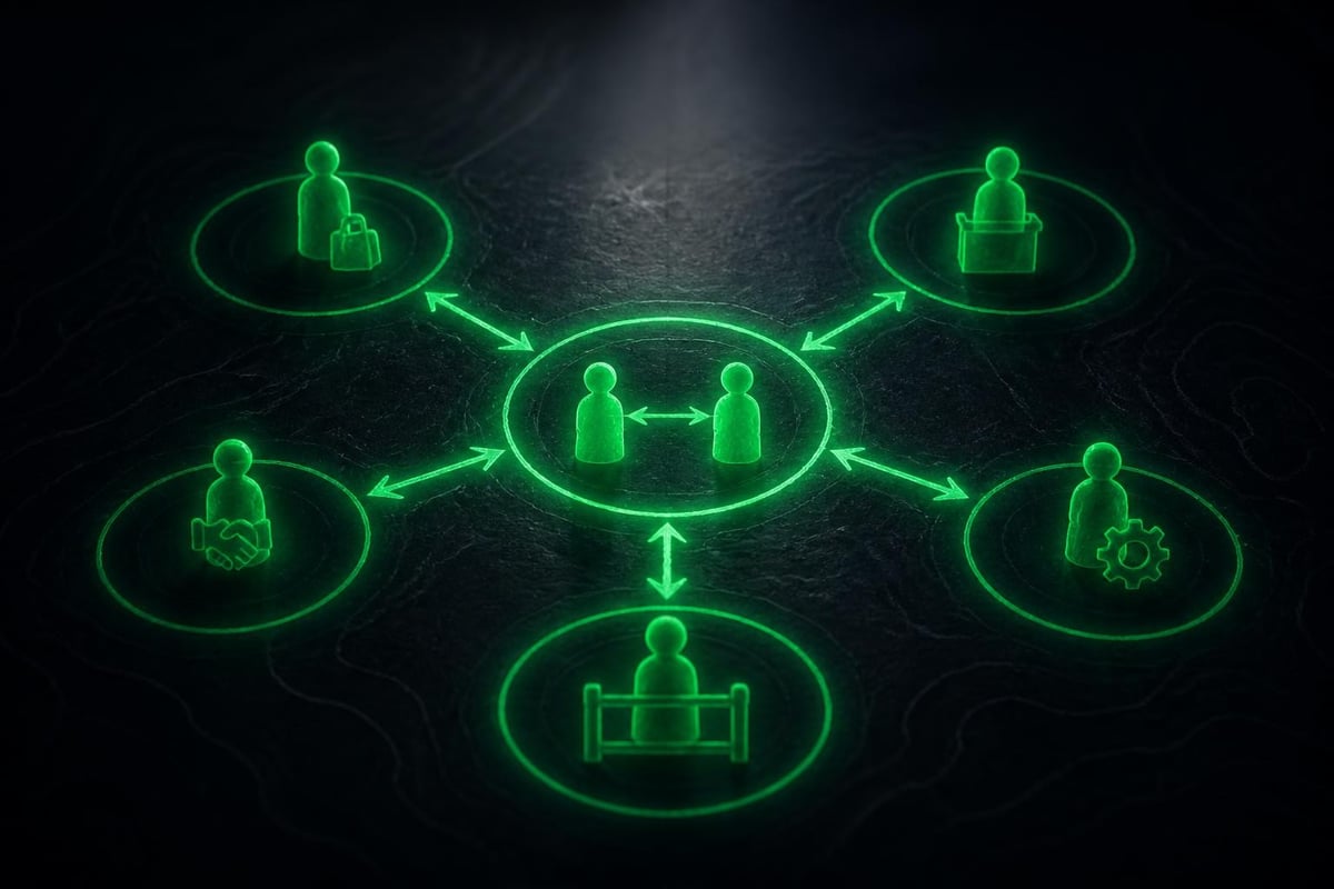 Market player categories and their distinct roles