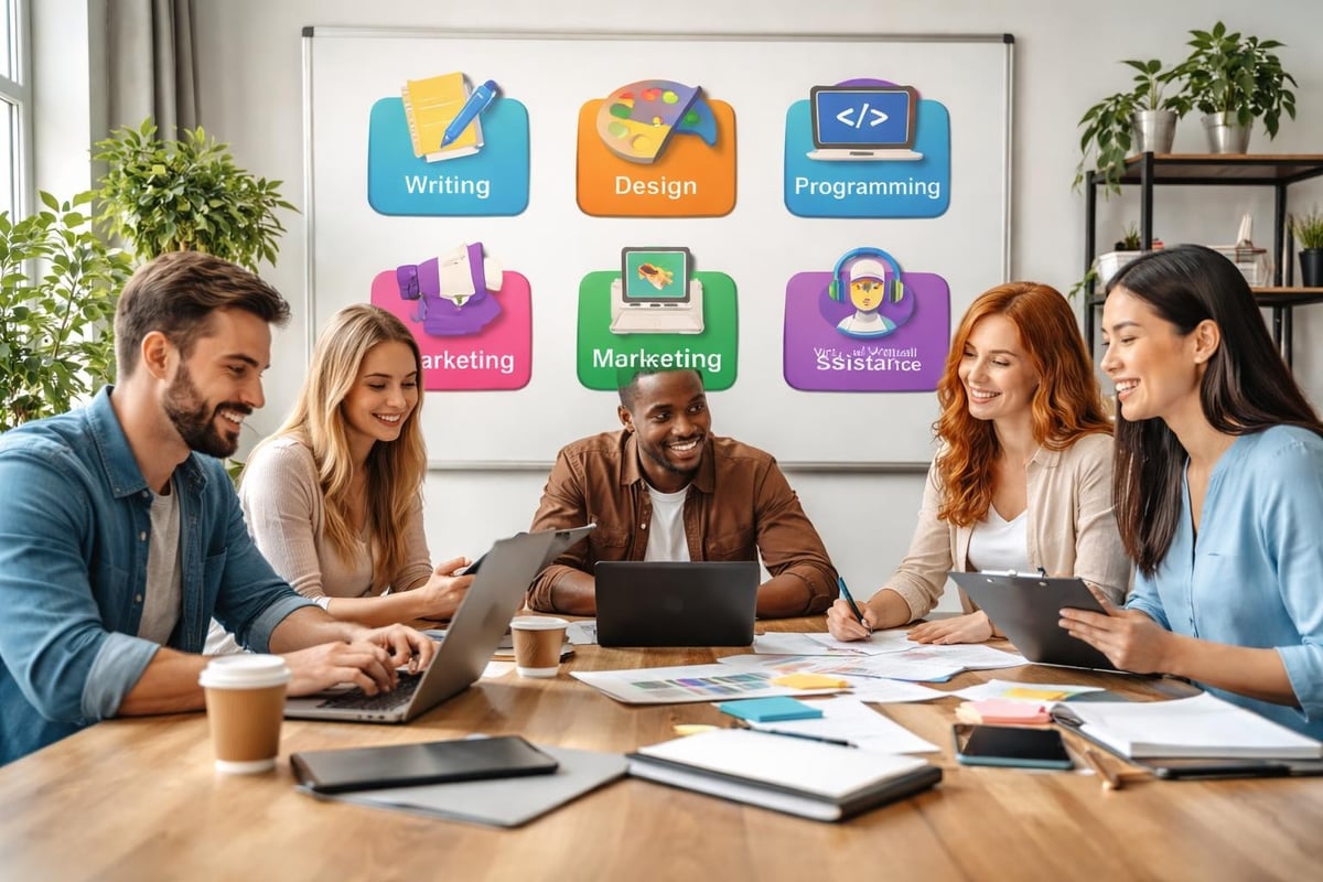 Freelance marketplace categories