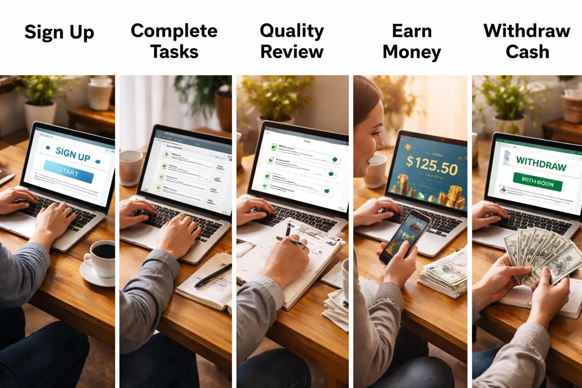 Task completion workflow