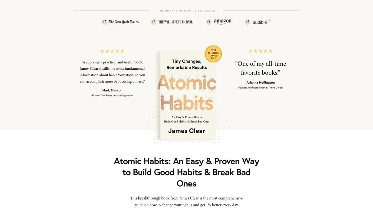 10 Essential Best Reading Books For Teenage in 2026 - Atomic Habits by James Clear