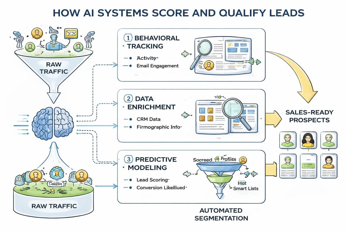 AI lead qualification process
