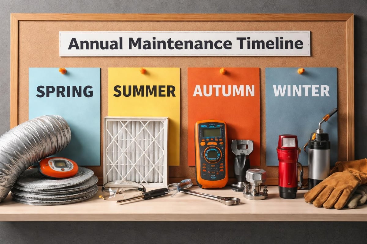 HVAC maintenance schedule