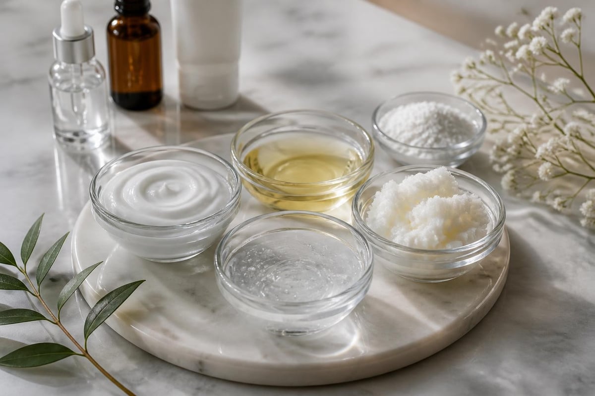 Skincare ingredient categories