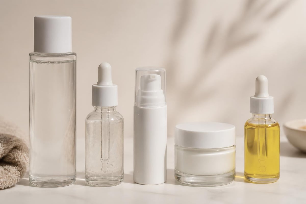 Layering skincare products