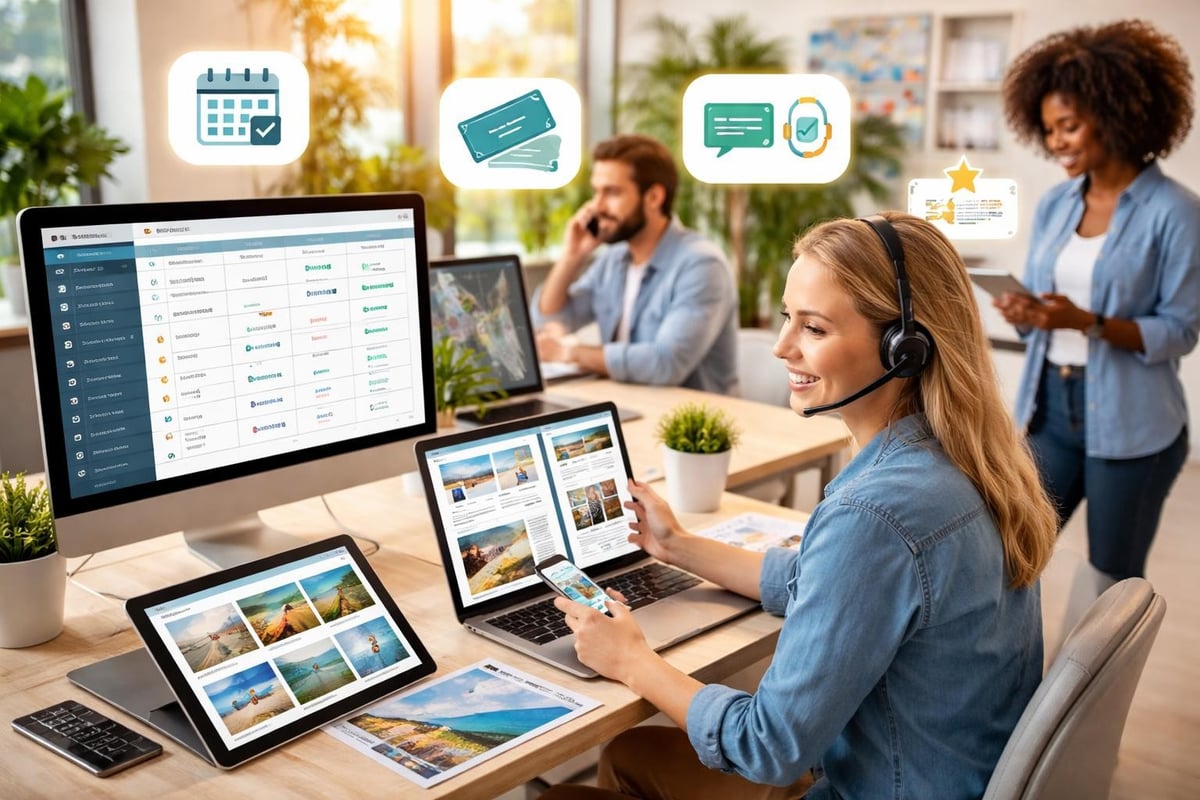 Digital tour management system