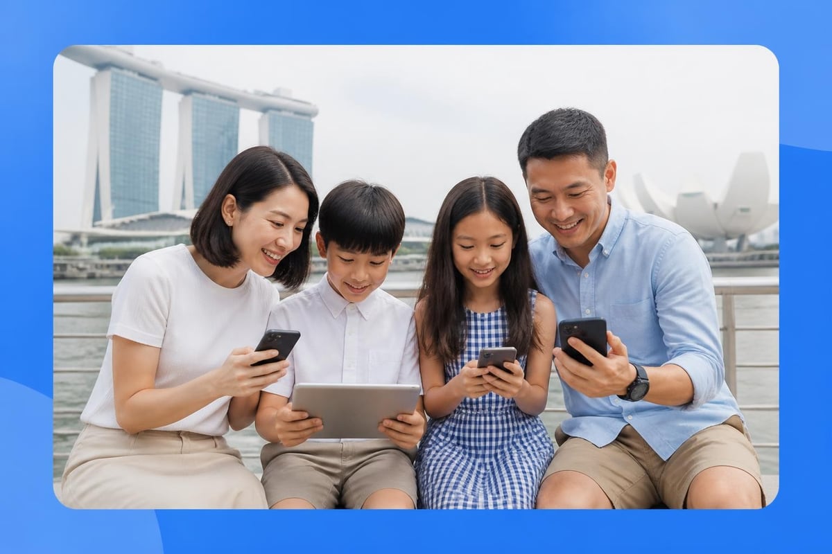 Family eSIM sharing