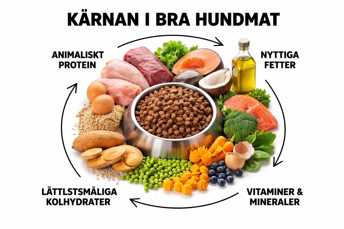 Nutritional components breakdown