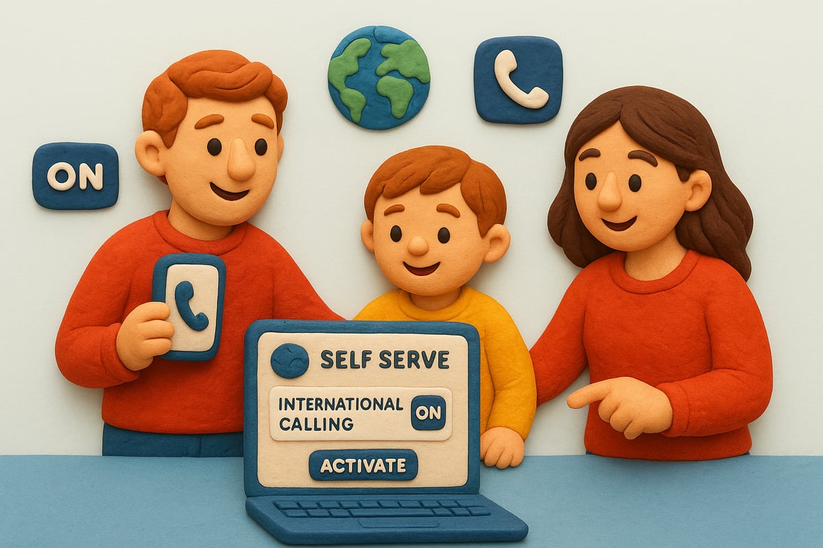 Setting Up International Calling on Your Koodo Account