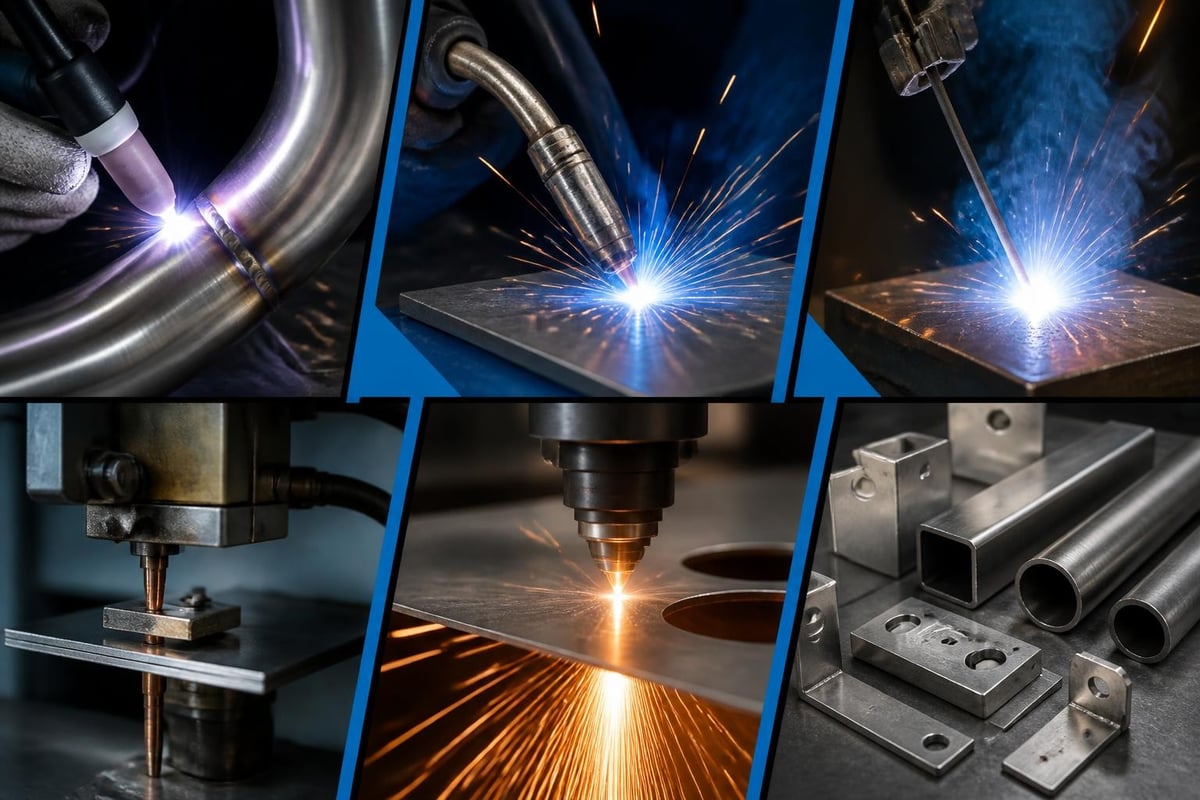 Welding process selection matrix