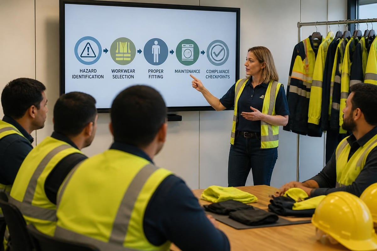 Safety training workflow