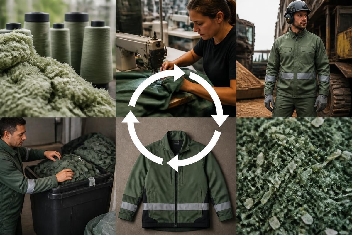Sustainable workwear cycle