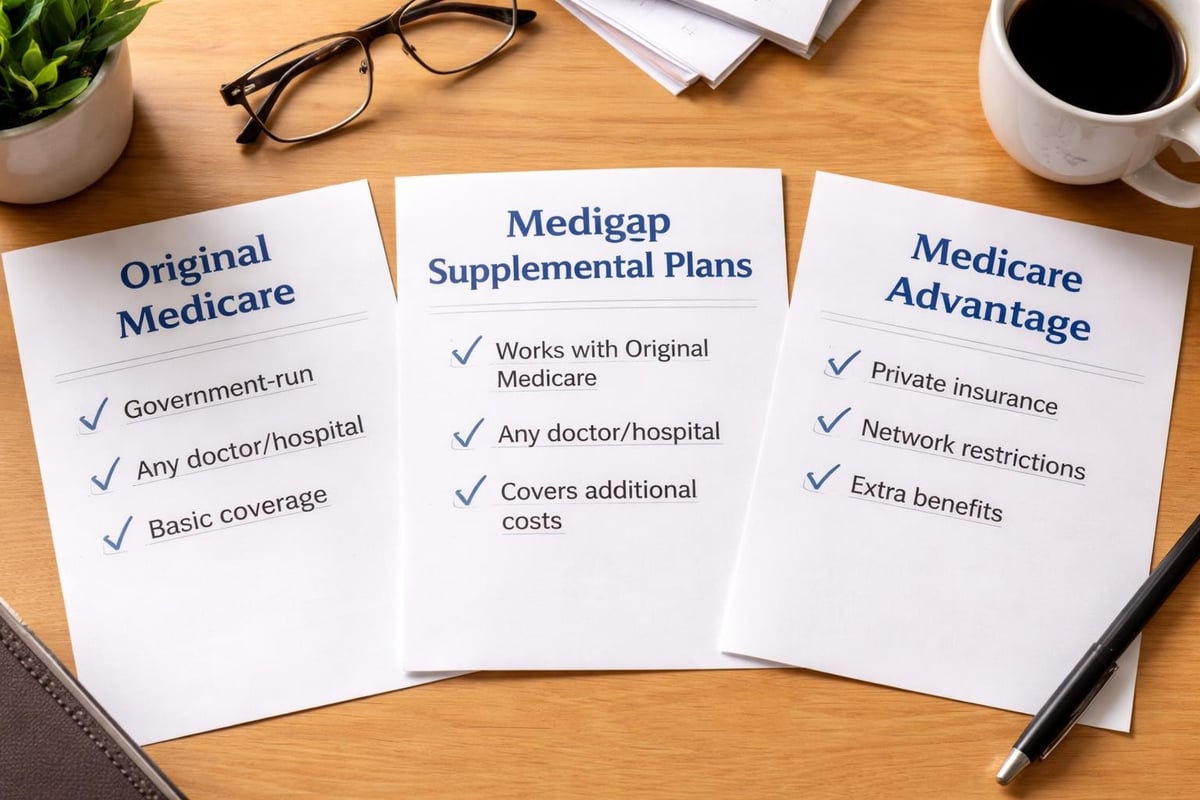 Supplemental Insurance Plans for Medicare Explained 1 Medicare coverage comparison