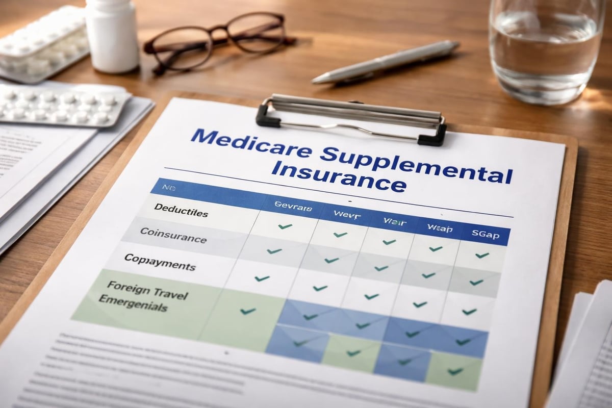 Supplemental Insurance Plans for Medicare Explained 3 Medigap benefits breakdown