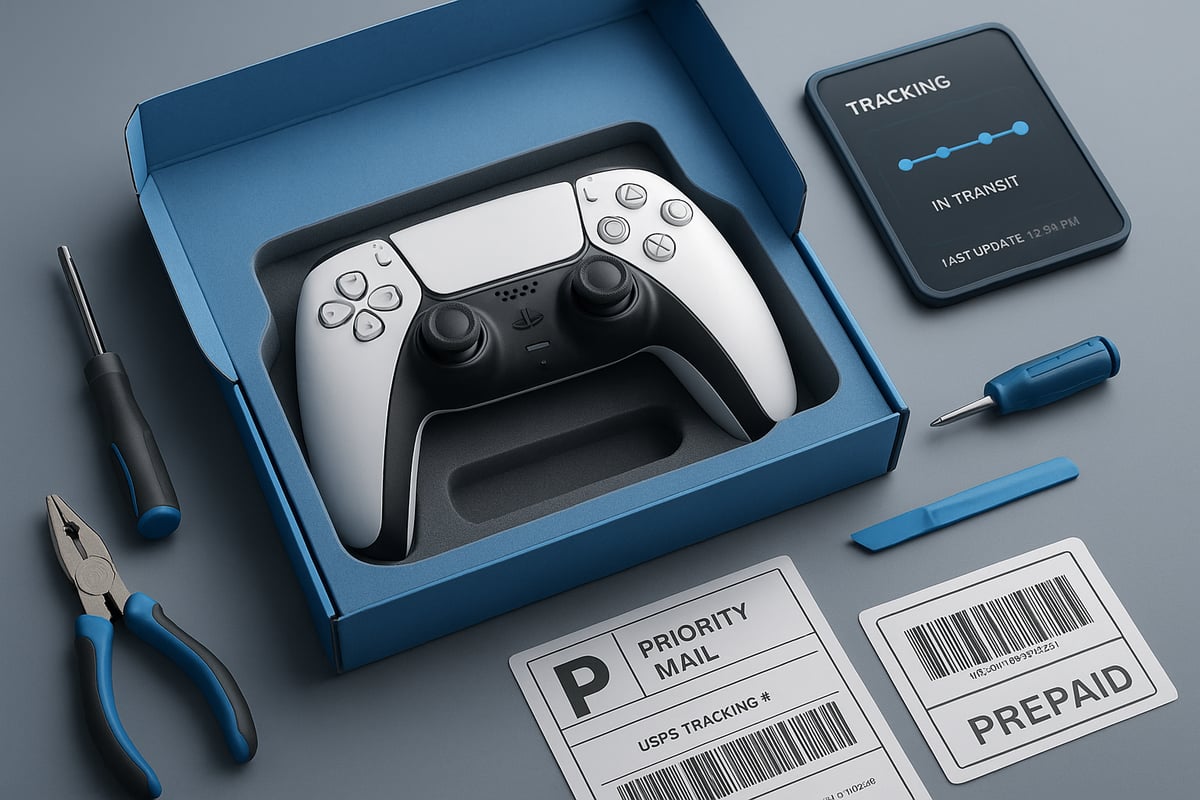 Step-by-Step Guide to the PS5 Controller Mail-In Repair Process