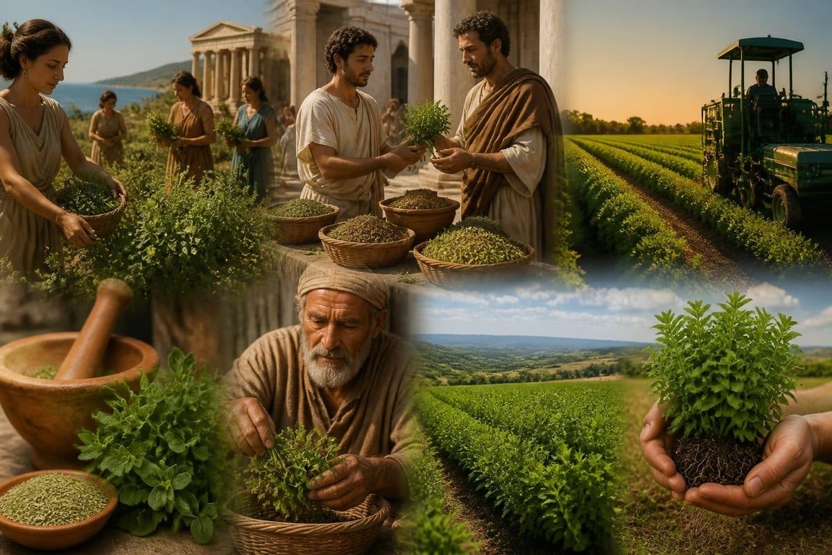 Origan méditerranéen sauvage
