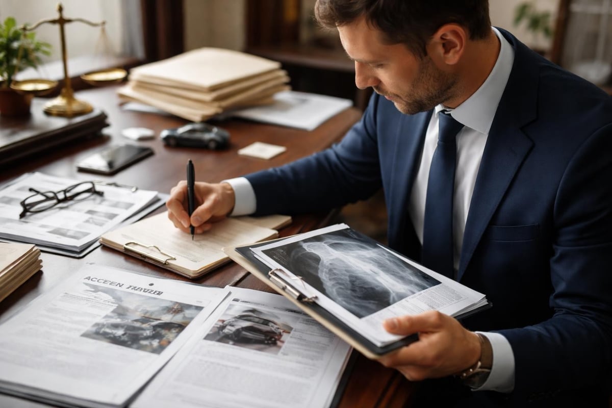 Personal injury case evaluation process