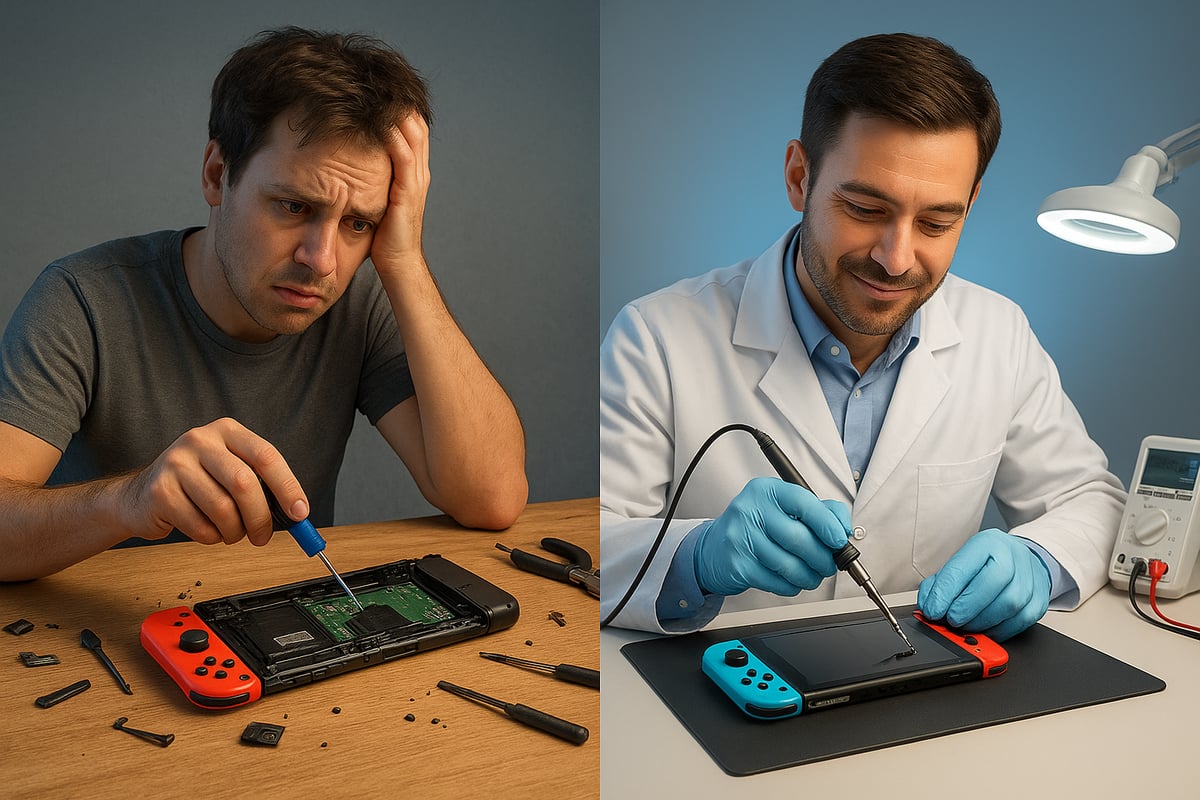 DIY vs. Professional Nintendo Switch Repairs: What You Need to Know