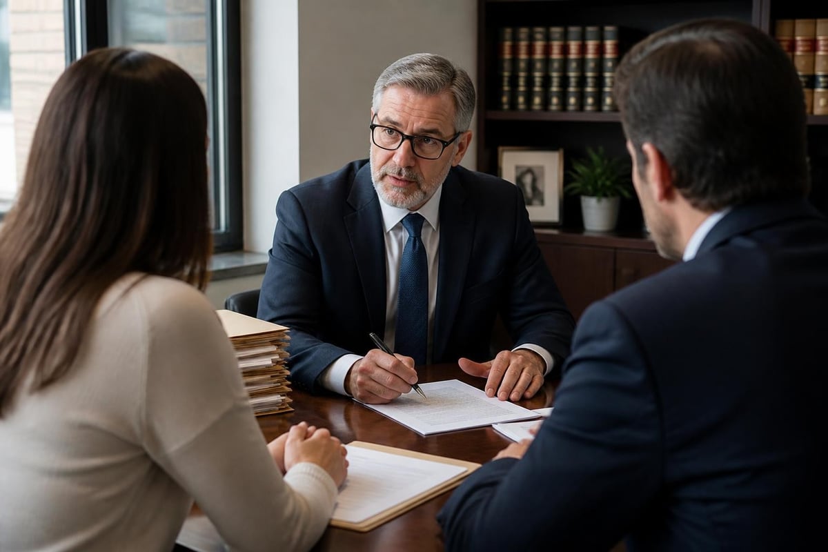 Attorney representation process flow