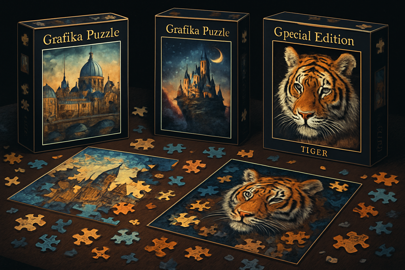 Grafika Puzzle Types, Piece Counts, and Themes Explained