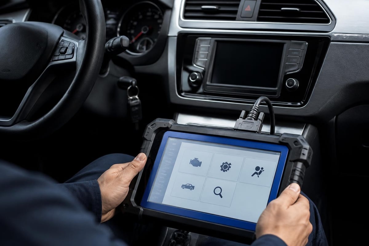VW diagnostic process