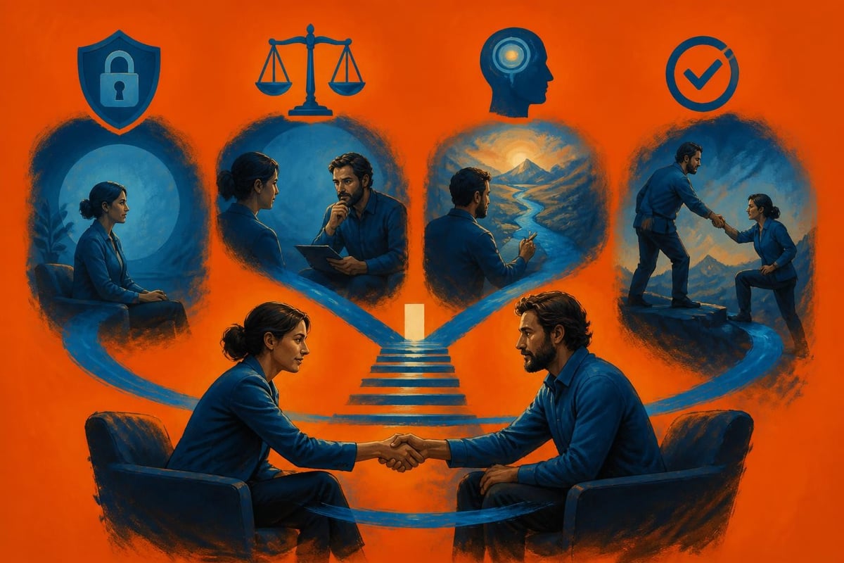 Trust formation in human coaching relationships