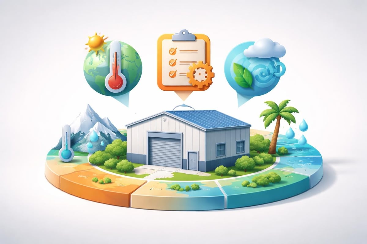 Regional building requirements map