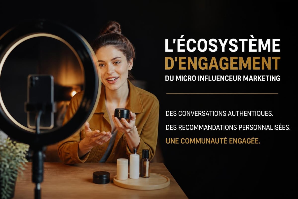 Engagement authentique micro-influenceurs