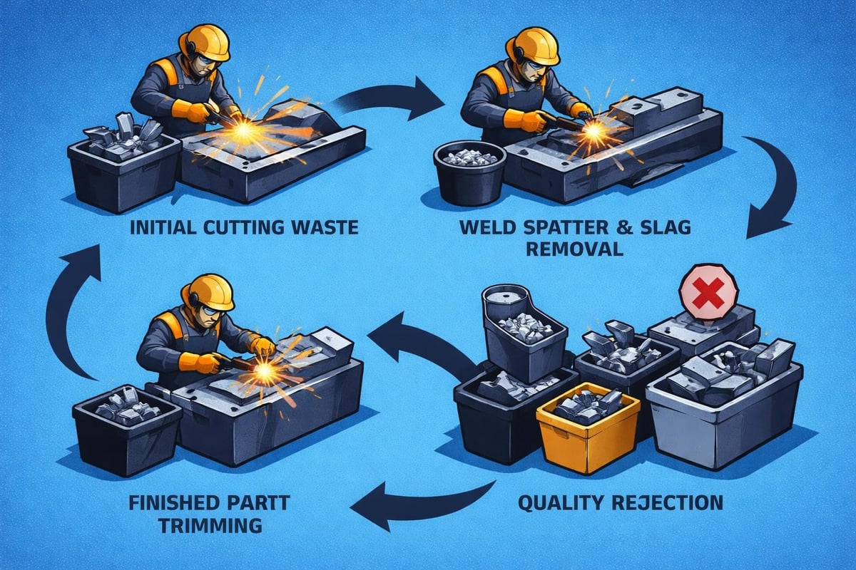 Fabrication scrap recovery workflow